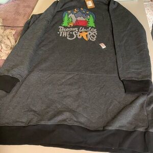 Lazy One Dark Gray Hoodie